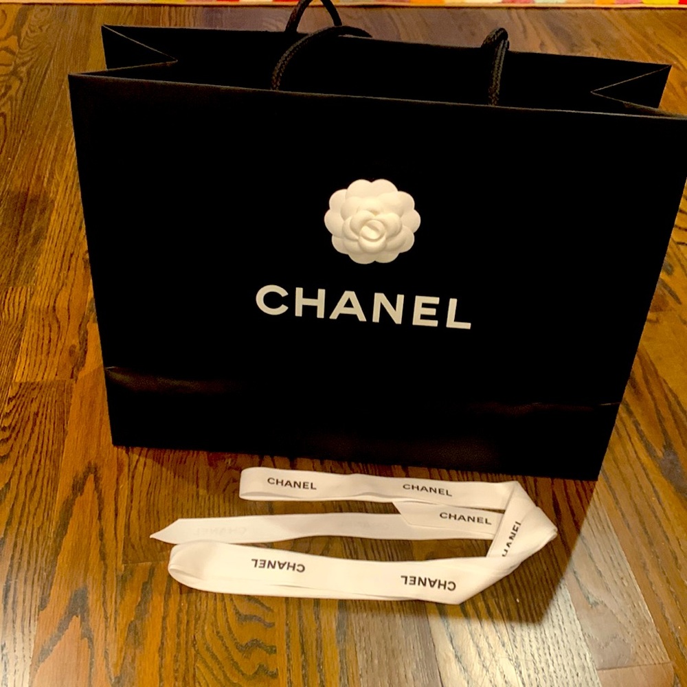 Authentic Chanel shopping bag